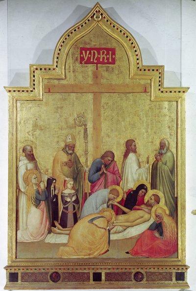 Pieta, ca. 1365 door Tommaso di Stefano Giottino